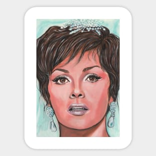 Gina Lollobrigida Sticker